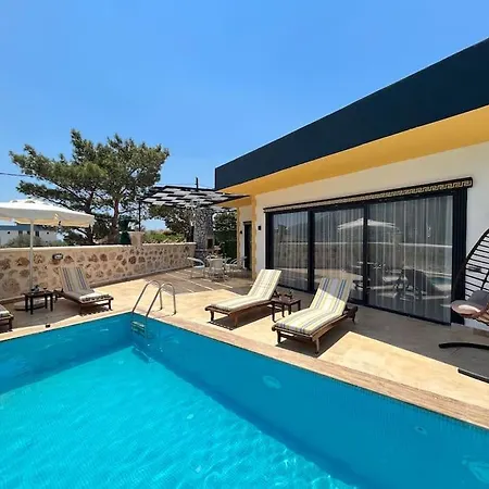 Kalkan Merkez'de Salincakli, Ferah Villa-awz174 فيلة *